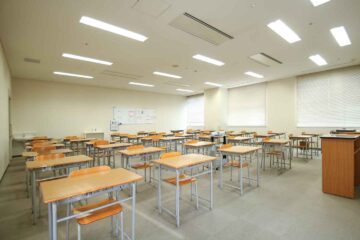 新潟県立新発田病院看護専門学校 3階教室